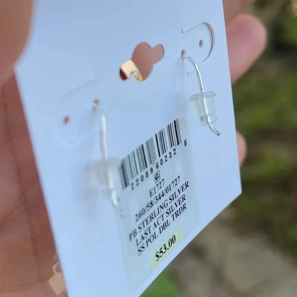 Giani Bernini Sterling Silver Earrings, NEW⭐️ - Picture 6 of 7
